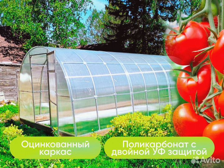 Арочная теплица