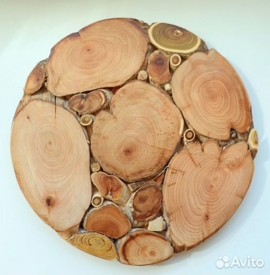 Деревянная подставка под горячее