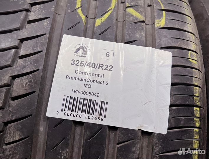 Continental PremiumContact 6 325/40 R22 94Y