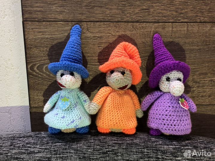 Детские игрушки на заказ вязаные