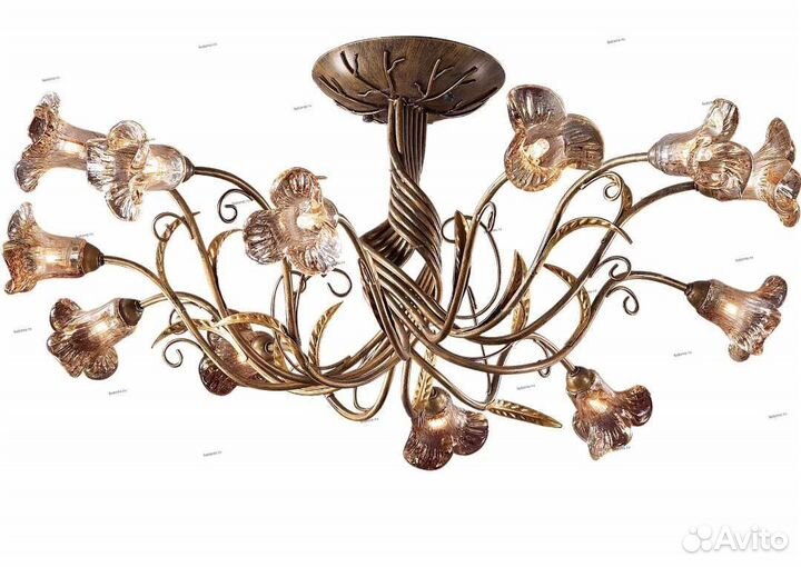Люстра потолочная италия