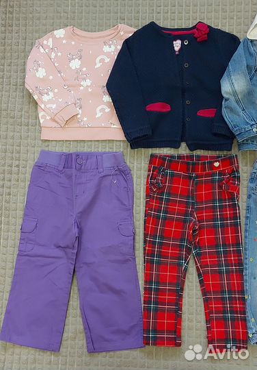 Пакет вещей N9 на девочку, р. 92