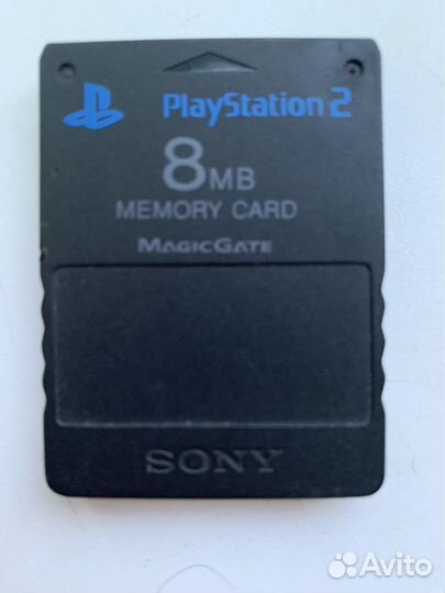 Карта памяти для PS2