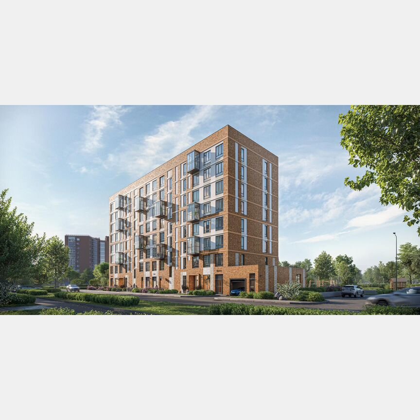1-к. квартира, 40,9 м², 2/23 эт.
