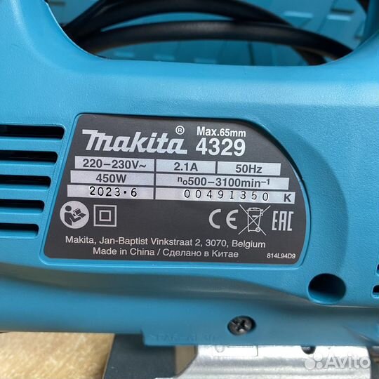 Лобзик Makita 4329KX1 450Вт