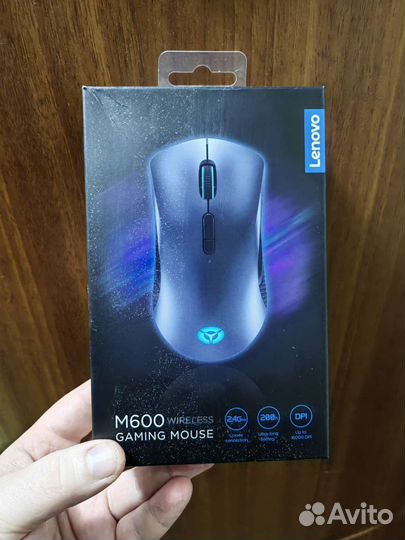 Игровая мышь Lenovo legion m600 беспроводная