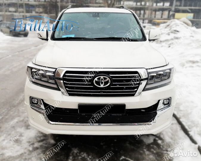 Бампер и юбка Land Cruiser 200 2007-2015 Lounge