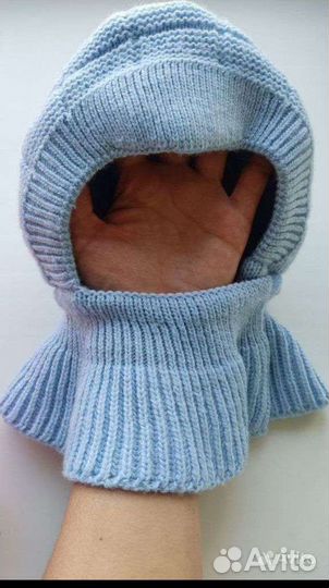 Шапка шлем журавлик. Деми 42-44