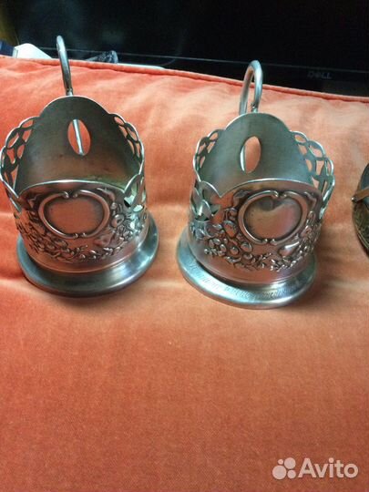 Подстаканники и конфетницы СССР