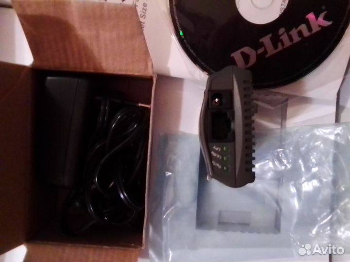 Принт-сервер D-Link DP-301P+