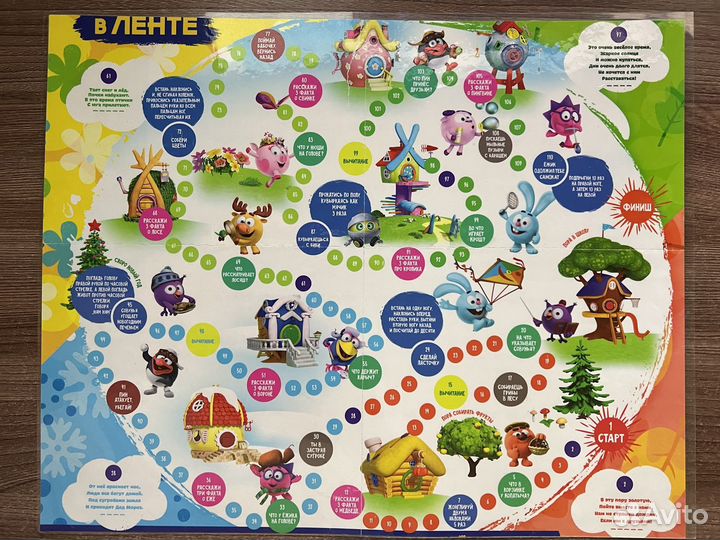 «Смешарики в Ленте» - домино