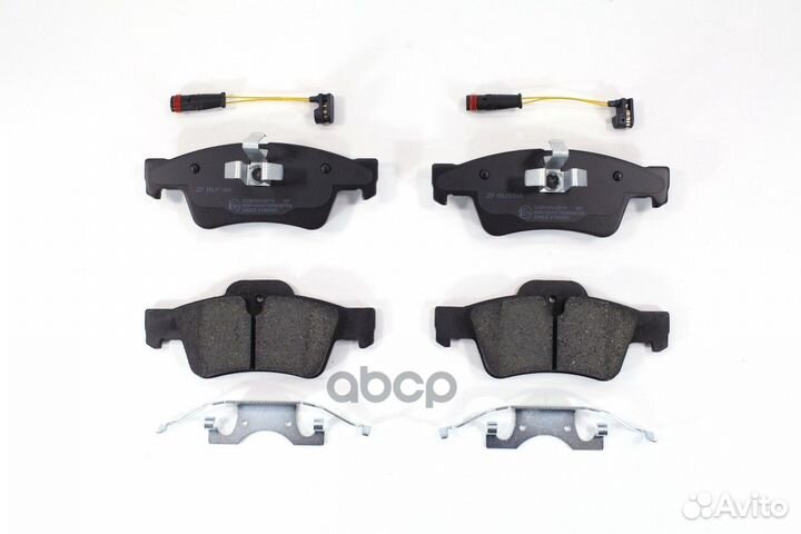 Колодки тормозные дисковые задние mercedes-BEN