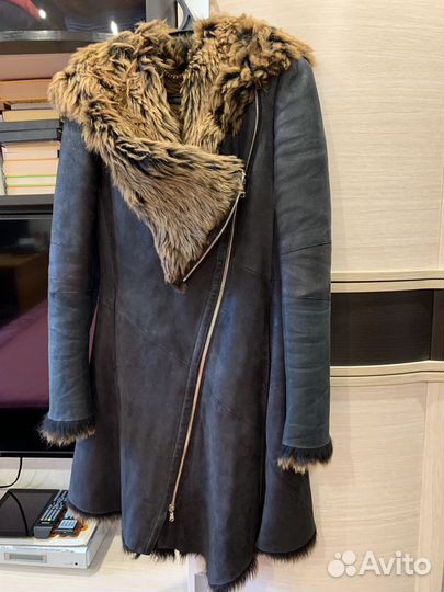 Дубленка натуральная женская 42