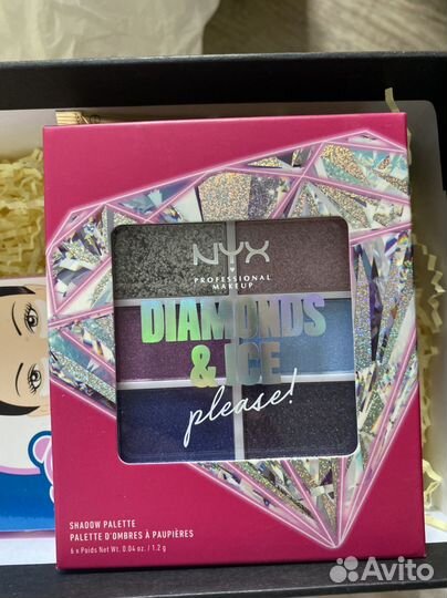 Палетка теней nyx новая оригинал