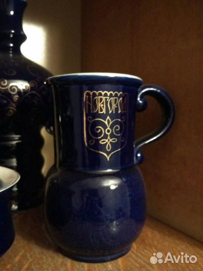 Кобальтовая посуда