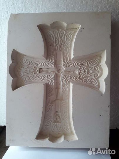 Гипсовая форма Крест