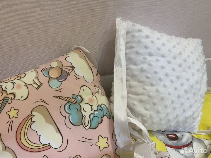 Бортики в детскую кроватку