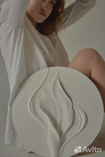 Барельеф / Панно Каллы триптих