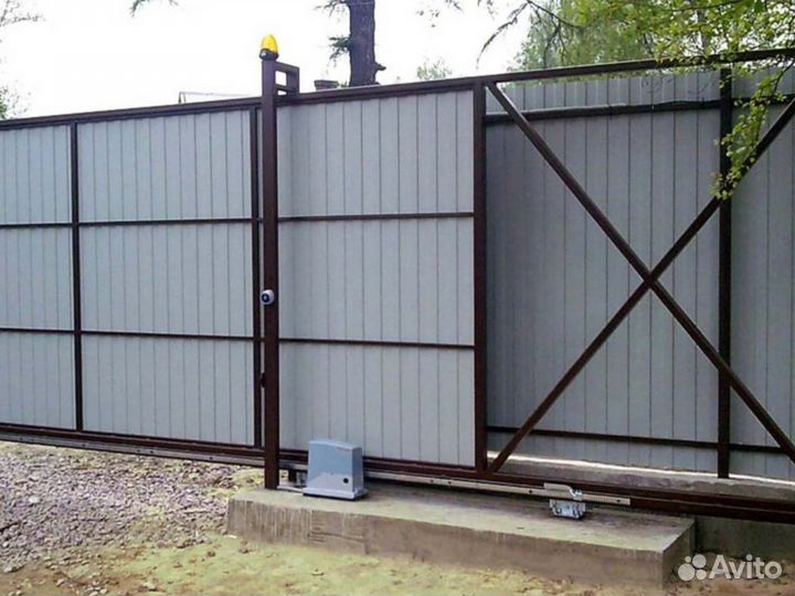 Ворота на заказ 