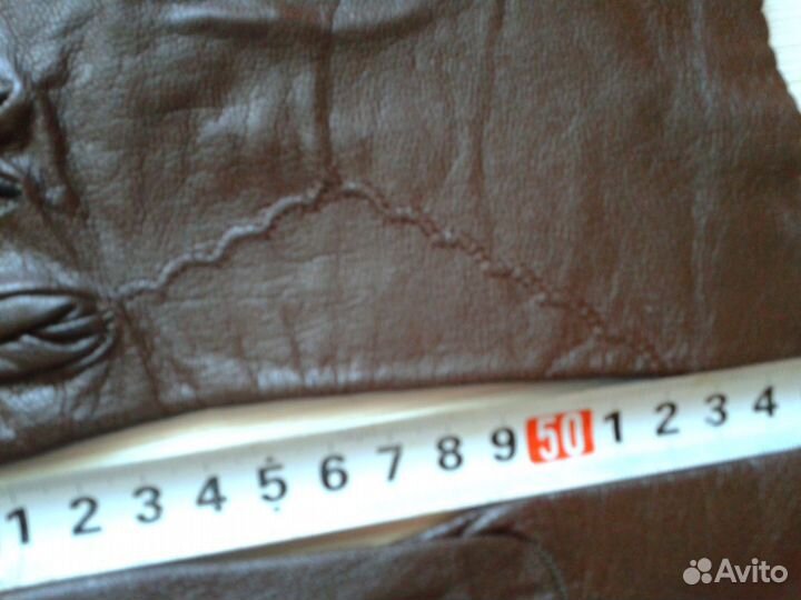 Перчатки натуральная кожа Ретро