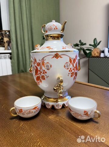 Набор для вина «Веселый самоварчик» сделан в СССР