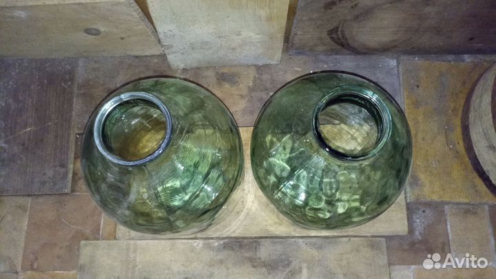 Бутылка стеклянная 10 литров