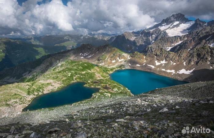 Тур в страну горных озер и водопадов Домбай 20июня