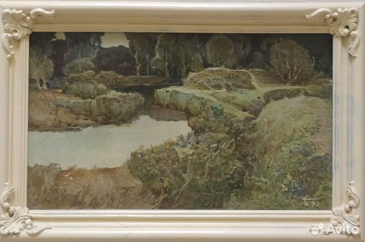 Картина маслом на холсте 30х50