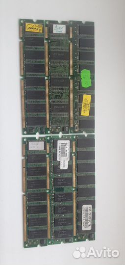 Память озу 30pin и 72pin