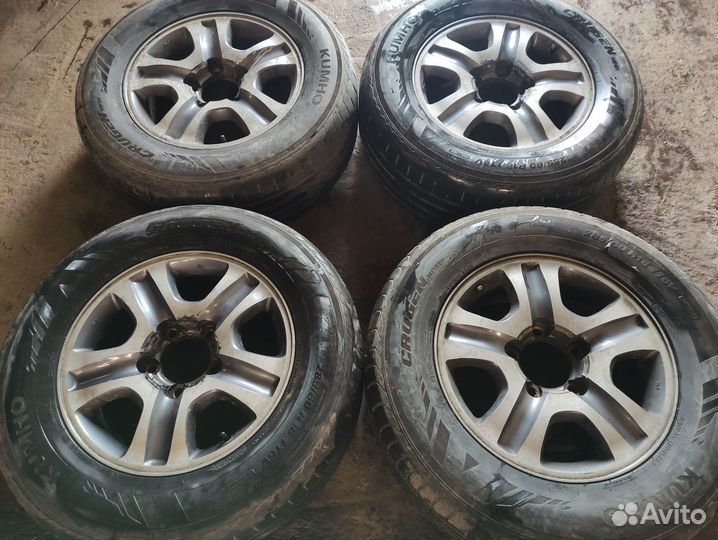 Колеса Lexus LX R18 Kumho Летние