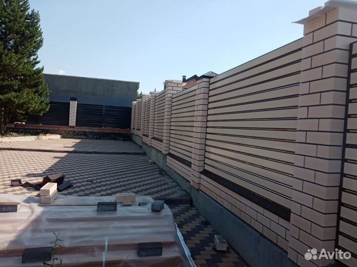 Заборы из планкена