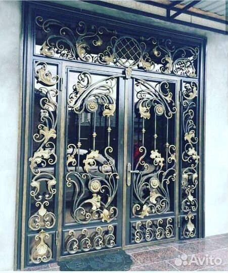 Ворота перила навесы