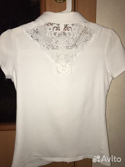 Блузка белая acoola 158