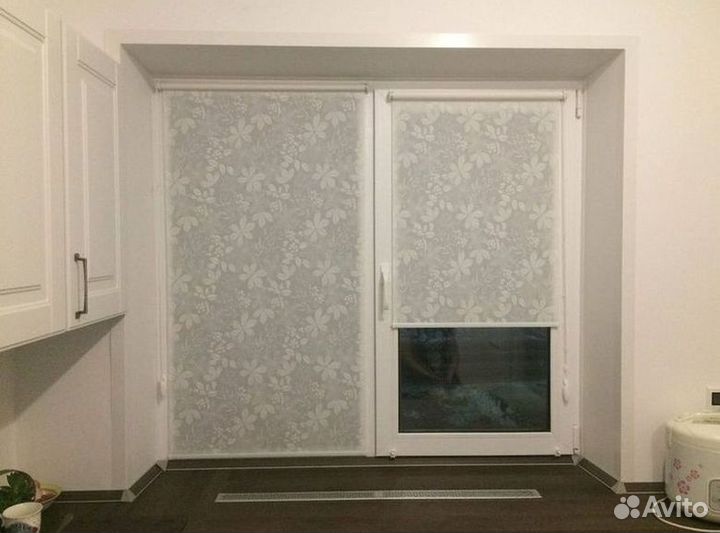 Рулонные шторы с замером и установкой на заказ