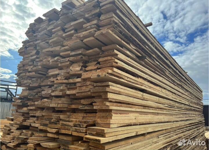 Доска обрезная 50х150х6000