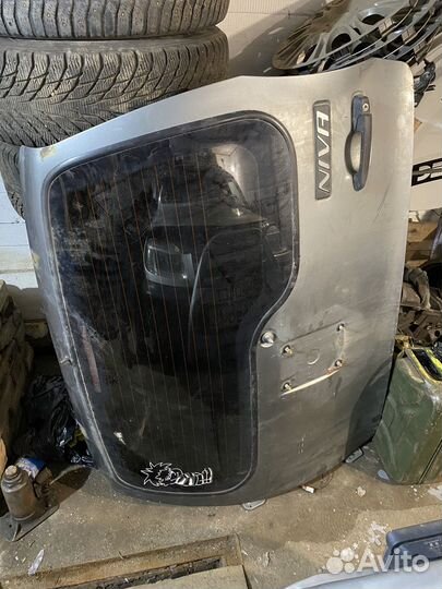 Дверь задняя шевроле нива