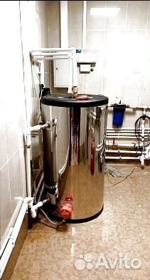 Водонагреватель косвенник бойлер нагрева 100л наст