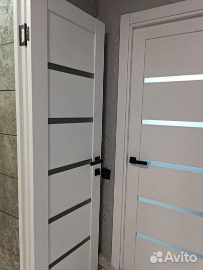 Дверь межкомнатная белая