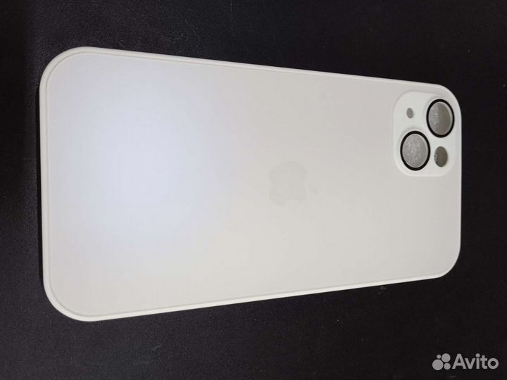 Стеклянный чехол для iPhone 13