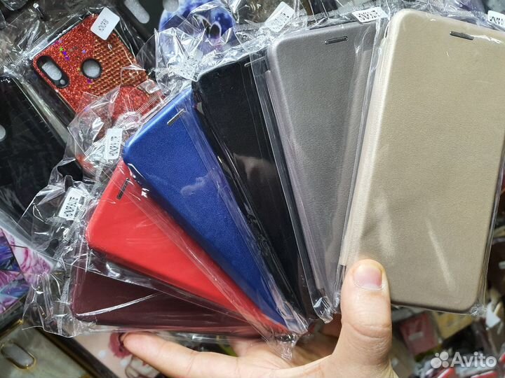 Для Xiaomi, honor, iPhone, samsung Чехол-книжка