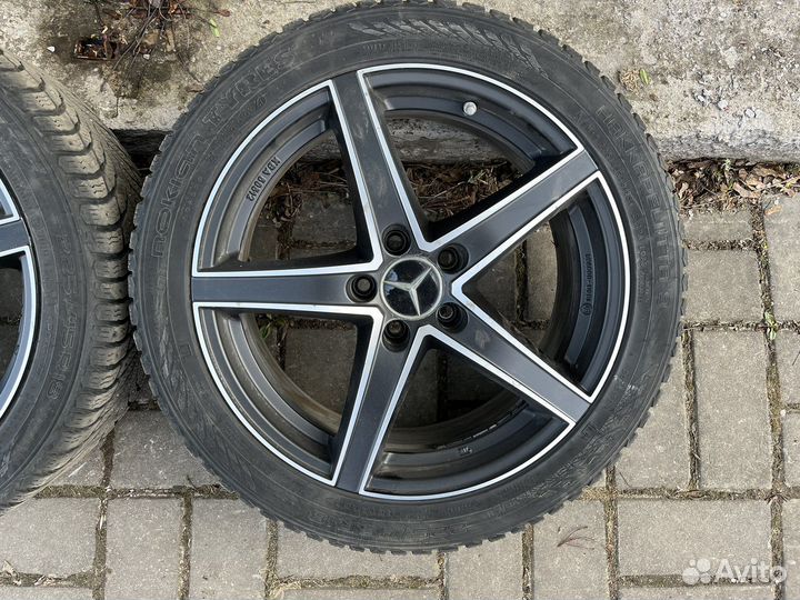 Колеса на mercedes r18 зимние
