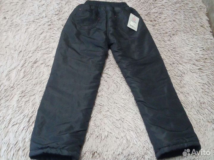 Зимние брюки на девочку