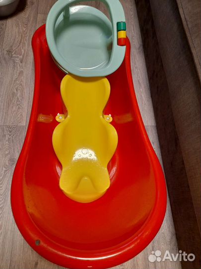 Ванночка, горка и стульчик для купания