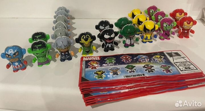 Киндер-сюрприз marvel / DC Comics