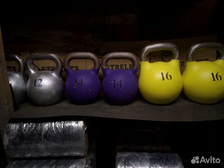Гири соревновательные 8, 10, 12 14 16 новые 32 б.у