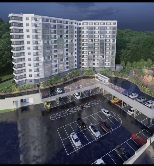 Своб. планировка, 36,3 м², 9/12 эт.