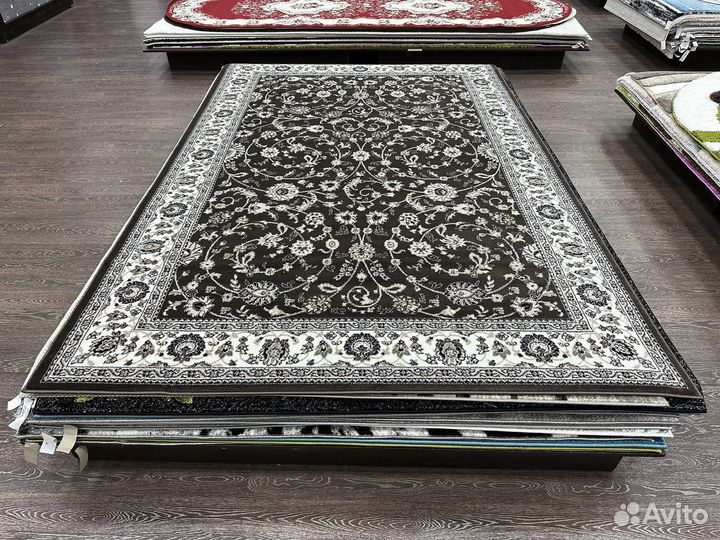 Ковер 2х3 классический, коричневый