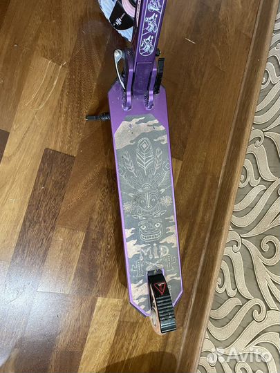 Самокат детский с ручным тормозом