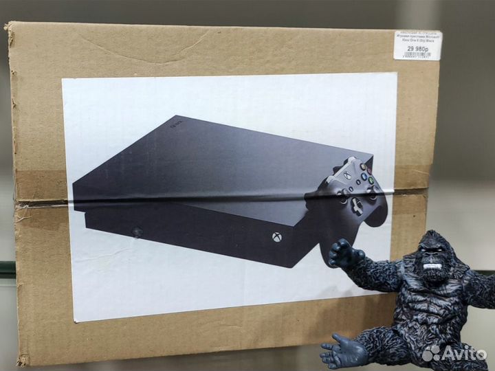 Xbox One X (б/у) Black
