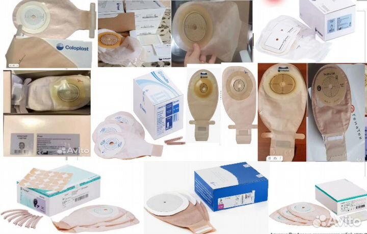 Калоприемники разных марок- средства гигиены